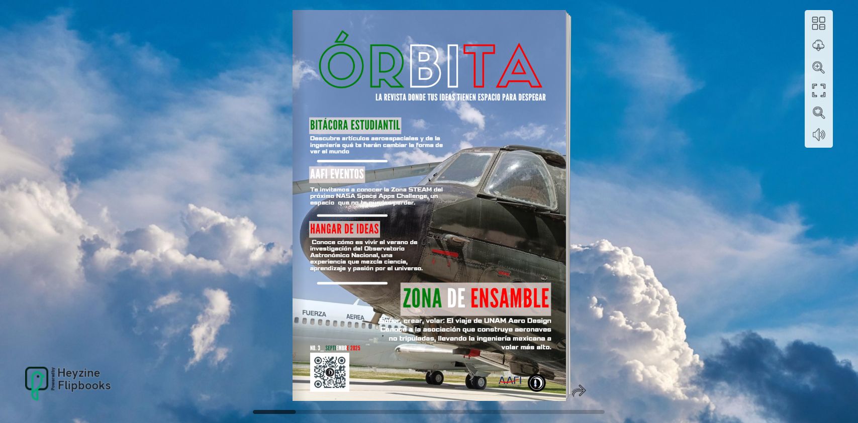Portada de Órbita 03, Septiembre de 2025