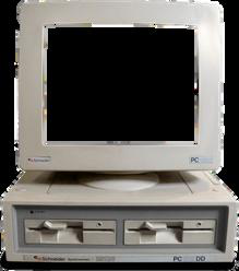 Computadora CRT del relato